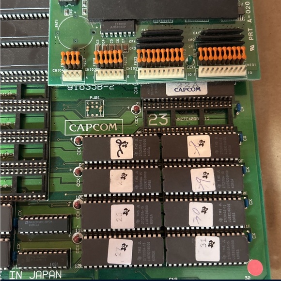 Street Fighter 2 Champion Edition Rainbow CPS1 Capcom System 1 Arcade Pcb B & C - Picture 2 of 4